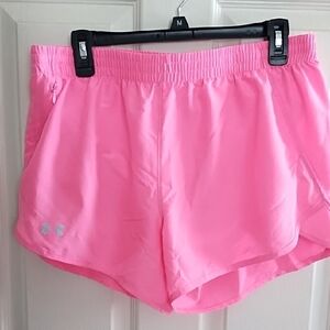 Under Armour Women's Vibrant Pink Athletic Shorts